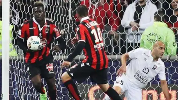 Balotelli Scores As Nice Draw 2-2 With Caen